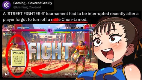 street fighter 6 chun li incident|Street Fighter 6 tournament accidentally broadcasts。